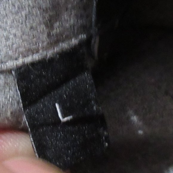 Theory Size Large Gray Men's Dress Shirt Collared Long Sleeve Button Closure   P - Picture 7 of 9